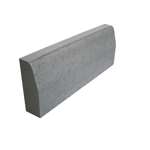 Meio fio de concreto