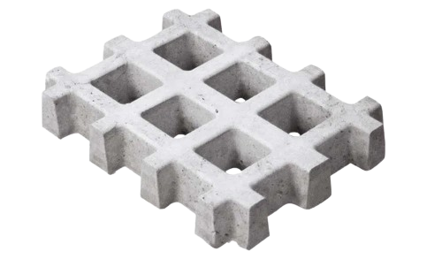 Pisograma de concreto